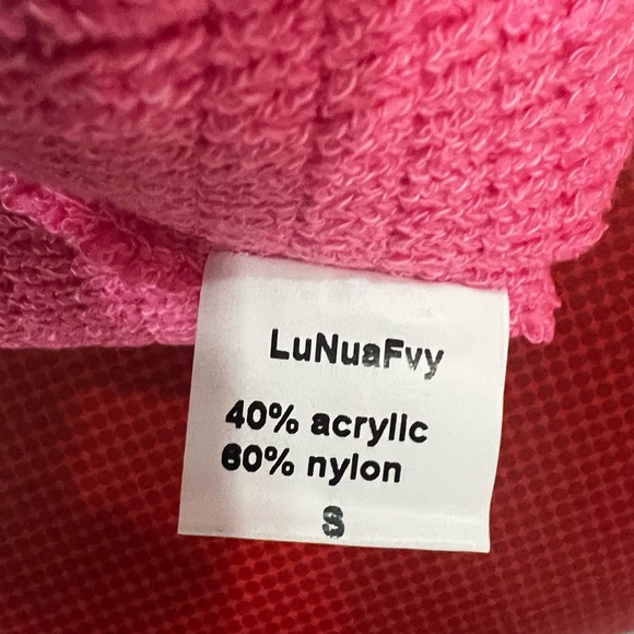 Knit Back-Out Tie neck Top New Fashion Small - Picture 7 of 8